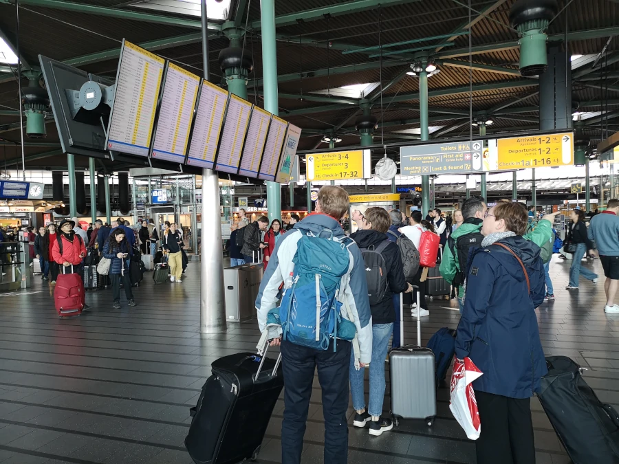 Terminal In 2 Amsterdam Airport